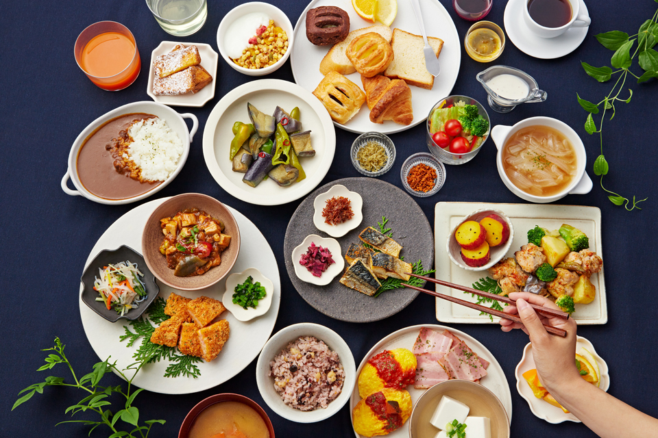朝食