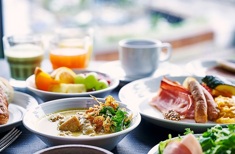 朝食