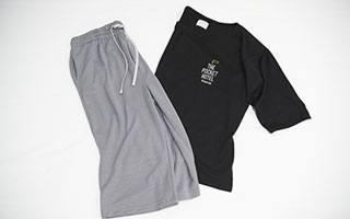 Hotel's original pajamas