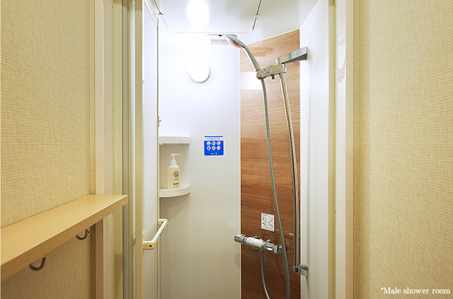 Male shower room