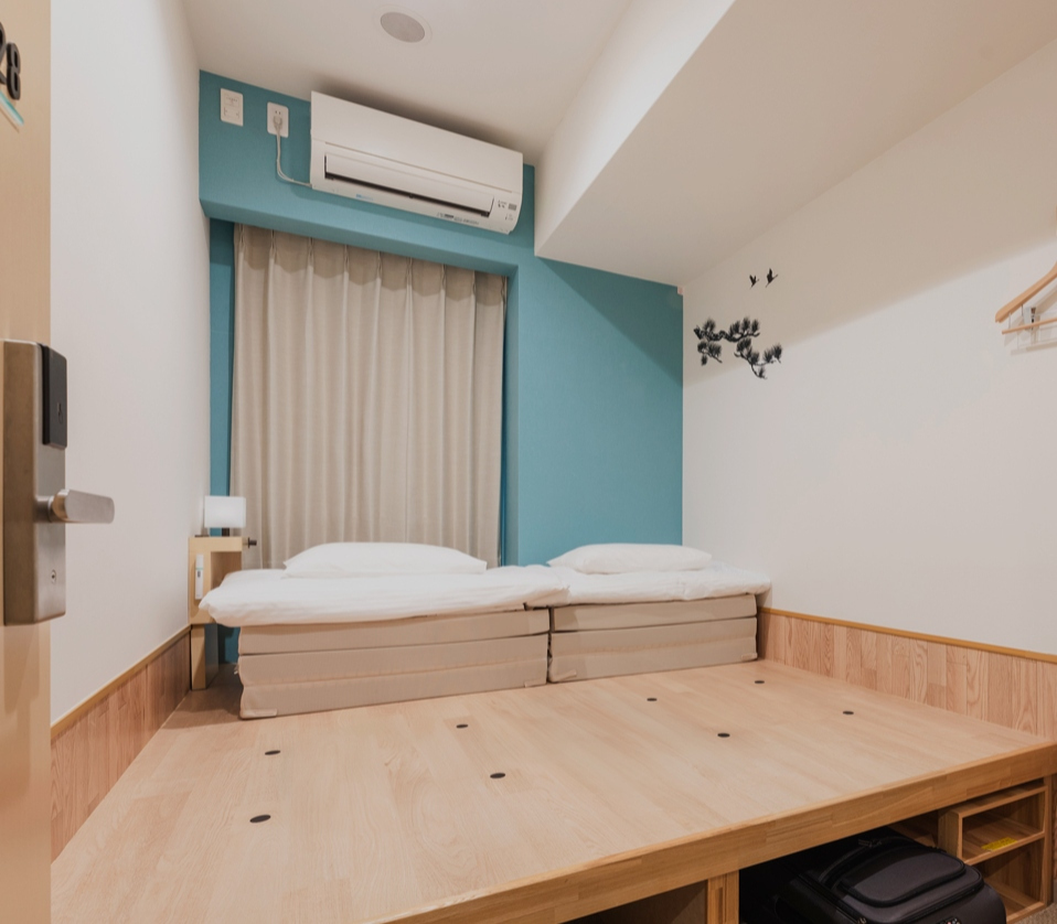 Locks on all rooms, for safe, secure, private spaces.